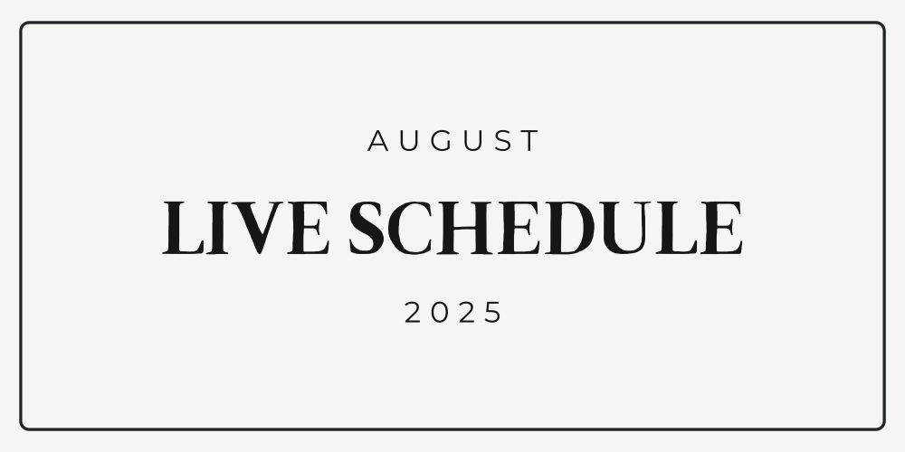 Live-Schedule-202508