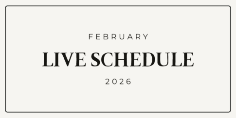 Live Schedule 202602