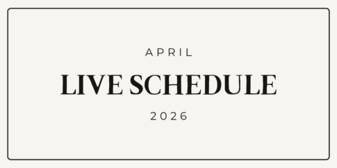 Live Schedule 202604